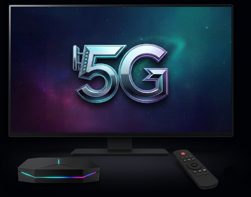 5G Live IPTV streaming on Smart TV