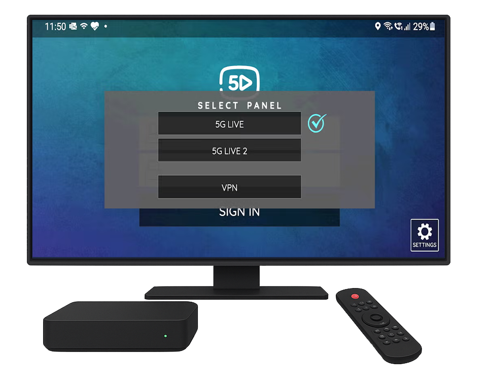 5glive IPTV Subscription